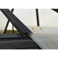 Palram Victory 11 m² Aluminio Policarbonato Invernadero Orangerie - Imagen 5