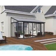Palram San Remo 3 × 4,4 m Aluminio Pérgola Cerrada - Imagen 3