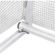 vidaXL PE Blanco Acero Invernadero Túnel - Imagen 5