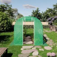 TOOLPORT PE 180g/m² Verde Invernadero Túnel - Imagen 3