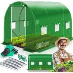 KESSER PE 170g/m² Acero Invernadero Túnel