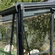 Green Protect Luxe 11,85 m² Aluminio Cristal Invernadero Adosado - Imagen 3