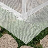 TOOLPORT PE 180g/m² Blanco Invernadero Túnel - Imagen 7