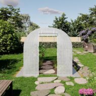 TOOLPORT PE 180g/m² Blanco Invernadero Túnel - Imagen 8