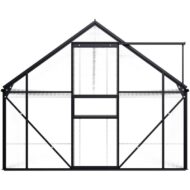 WooDlan Greenhouse House 190 × 490 × 125/195 cm Invernadero - Imagen 2