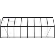 WooDlan Greenhouse House 190 × 490 × 125/195 cm Invernadero - Imagen 4